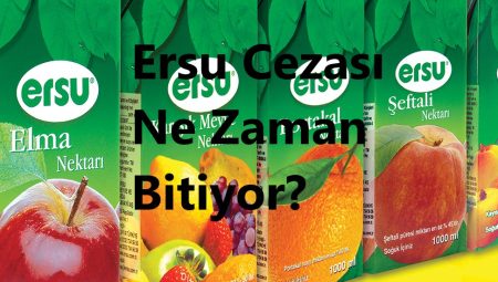 Ersu Cezası Ne Zaman Bitiyor?